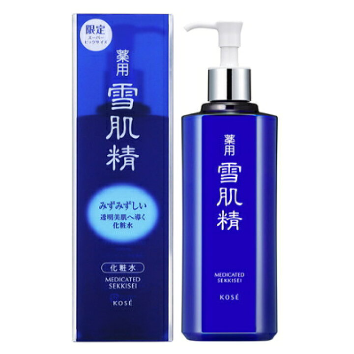 楽天市場】コーセー KOSE 雪肌精 薬用 雪肌精 化粧水 500ml 限定 