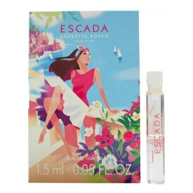 【5/25(土)ポイント最大10倍発生】【最大1110円OFFクーポン】エスカーダ ESCADA ソルベット ロッソ EDT 1.5ml サンプル ミニチュア 【ミニ香水】【当日出荷_休止中】