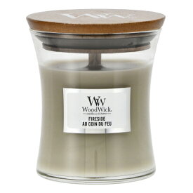 最大1200円OFFクーポン★ウッドウィック Wood Wick ジャーS ファイヤーサイド アロマキャンドル 【当日出荷_休止中】