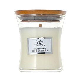 ウッドウィック Wood Wick ジャーS アイランドココナッツ アロマキャンドル 【当日出荷_休止中】【割引クーポンあり】
