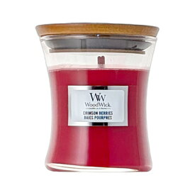 最大1200円OFFクーポン★ウッドウィック Wood Wick ジャーS クリムゾンベリー アロマキャンドル 【当日出荷_休止中】