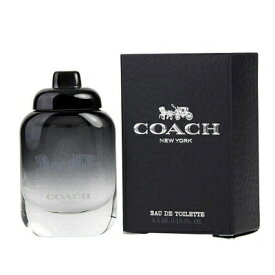 【4/25(木)ポイント最大10倍発生】【最大1110円OFFクーポン】コーチ COACH コーチ マン オードトワレ EDT 4.5ml ミニチュア 【ミニ香水】【あす楽】