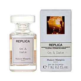 予告マラソン期間中エントリーでP5倍＆最大1110円OFFクーポン★メゾン マルジェラ Maison Margiela レプリカ オードトワレ オン ア デート EDT 7ml ミニチュア 【ミニ香水】【当日出荷_休止中】