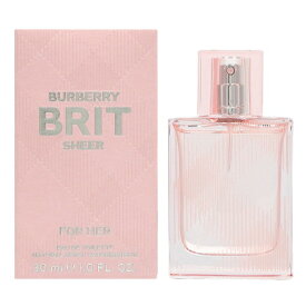 【5/10(金)ポイント最大10倍発生】【最大1111円OFFクーポン】バーバリー BURBERRY ブリット シアー フォーハー EDT SP 30ml 【香水】【激安セール】【あす楽】