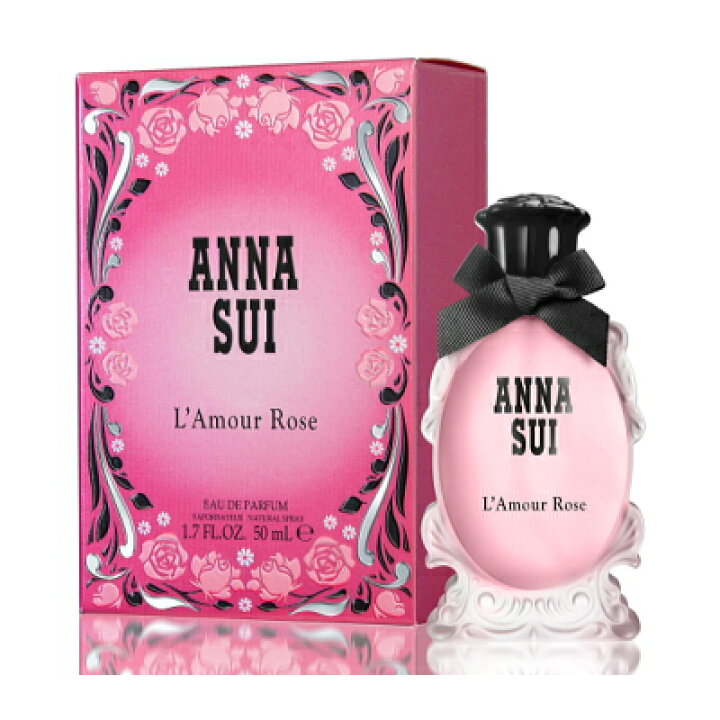 ANNA SUI アナスイ 香水ネックレス フレグランスペンダント ローズ 