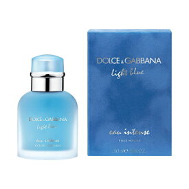 【予告4/25(木)ポイント10倍発生】ドルチェ＆ガッバーナ DOLCE＆GABBANA D＆G ライトブルー オー インテンス プールオム オードパルファム EDP SP 50ml 【香水】【あす楽】【送料無料】【割引クーポンあり】