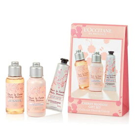 最大1250円OFFクーポン★ロクシタン L'OCCITANE チェリーブロッサム トリオ セット 3点コフレ ギフト シャワージェル75ml＋ハンドクリーム30ml＋ボディミルク75ml 【当日出荷_休止中】