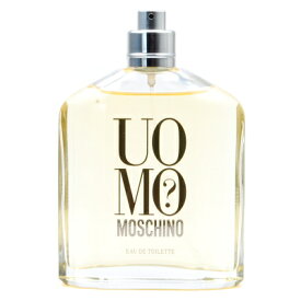 【5/25(土)ポイント最大10倍発生】【最大1110円OFFクーポン】モスキーノ MOSCHINO モスキーノ ウォモ テスター EDT SP 125ml 【訳あり香水】【当日出荷_休止中】