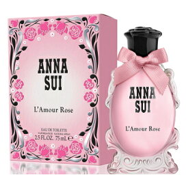 【4/25(木)ポイント最大10倍発生】【最大1110円OFFクーポン】アナスイ ANNA SUI ラムール ローズ オードトワレ EDT SP 75ml 【香水】【激安セール】【あす楽】