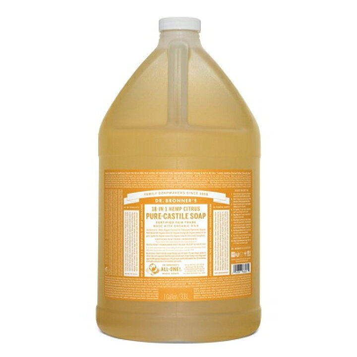 楽天市場】ドクターブロナー Dr.Bronner's マジックソープ シトラスオレンジ 1ガロン 3785ml 【あす楽】【送料無料】【割引クーポンあり】 : 香水カンパニー 楽天市場】ドクターブロナー Dr.Bronner's マジックソープ シトラスオレンジ 1ガロン 3785ml 【あす楽】【送料無料】【割引クーポンあり】 : 香水カンパニー