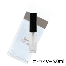 ドルチェ＆ガッバーナ D&G ライトブルー ラブイズラブ オードトワレ 5.0ml アトマイザー DOLCE & GABBANA ドルガバ お試し 香水 レディース 人気 ミニ【メール便送料無料】