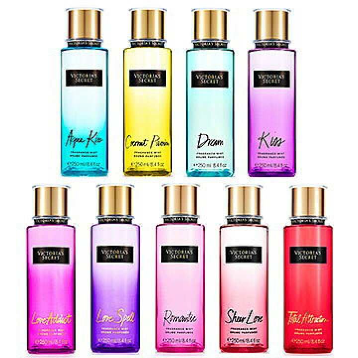楽天市場 ヴィクトリアズシークレット Victoria Ssecret フレグランスミスト New 250ml ボディミスト 筒形 Fs あす楽 香水物語