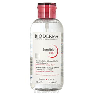 �r�I�f���} BIODERMA �T���V�r�I H2O�i�G�C�` �c�[�I�[�j D 850ml �k�Ў�v�b�V���|���v�l cs �y���[�z