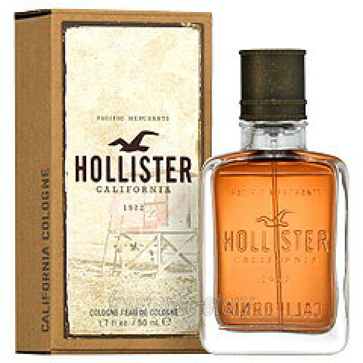 楽天市場】ホリスター HOLLISTER カリフォルニア オーデコロン 50ml 