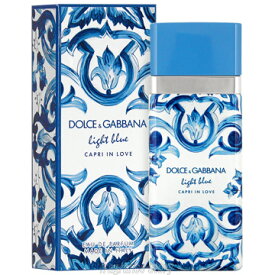 ドルチェ＆ガッバーナ DOLCE & GABBANA D&G ライトブルー カプリ イン ラブ 50ml EDP SP fs 【香水 レディース】【即納】