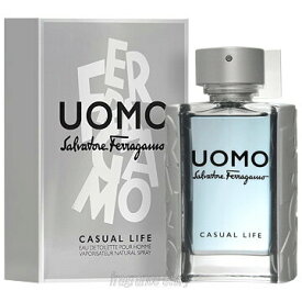 【マラソン期間限定★ポイント10倍】サルヴァトーレ フェラガモ SALVATORE FERRAGAMO ウォモ カジュアルライフ 100ml EDT SP fs 【香水 メンズ】【あす楽】