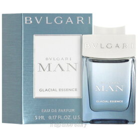 【スーパーSALE限定★ポイント10倍】ブルガリ BVLGARI ブルガリ マン グレイシャル エッセンス 5ml EDP ミニ香水 ミニチュア fs 【香水 メンズ】【あす楽】