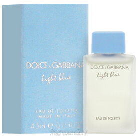 ドルチェ＆ガッバーナ DOLCE & GABBANA D&G ライトブルー 4.5ml EDT ミニ香水 ミニチュア fs 【即納】