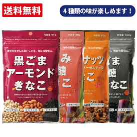 幸田商店 からだきなこ お試し定番4種セット 黒ごまきなこ アーモンドきなこ くるみ黒糖きなこ ミックスナッツきなこ 1000円ポッキリ 送料無料 大豆イソフラボン タンパク質 食物繊維 ダイエット 美容 プレゼント 女性 腸活 健康 スムージー