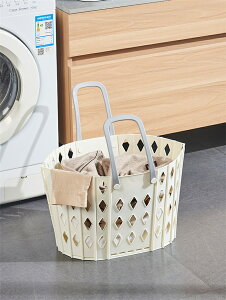 ランドリーバスケット 洗濯かご 洗濯カゴ 折りたたみ 折り畳み 大容量 おしゃれ 持ち手 持ち手付き 省スペース 軽量 収納 洗濯 ランドリー 洗濯物入れ 防水 かさばらない 隙間 デッドスペー