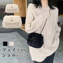 楽天市場】ショルダー 財布（素材（生地・毛糸）ボア）の通販