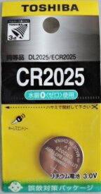 東芝　リチウムコイン電池　CR2025EC