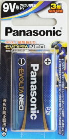 パナソニック　エボルタネオ　アルカリ乾電池　9V形　6LR61NJ1B