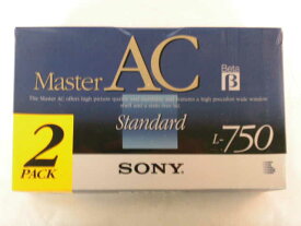 ソニー　ベータ　ビデオテープ　2L750MACB　2巻パック