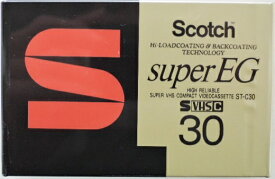 スコッチ　S−VHS−C　ビデオテープ　ST−C30SUE
