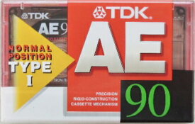 TDK　カセットテープ　AE−90F　90分テープ