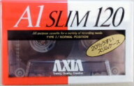 アクシア　カセットテープ　A1S120　120分