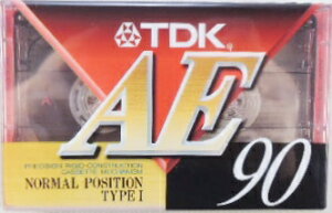 TDK カセットテープ AE−90A 90分テープ