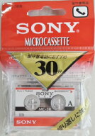 ソニー　マイクロ　カセットテープ　MC−30B　30分