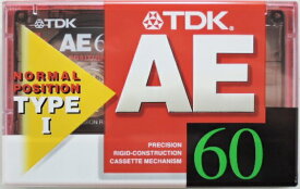 TDK　カセットテープ　AE−60F　60分テープ