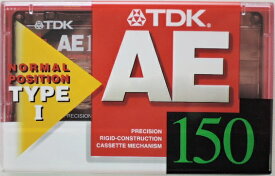 TDK　カセットテープ　AE−150F　150分テープ