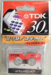 TDK�@�}�C�N���@�J�Z�b�g�e�[�v�@D�|MC30UN