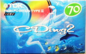 TDK�@�n�C�|�W�V�����@�J�Z�b�g�e�[�v�@CD2�|70R�@���y�p�@70���@�^�C�v2