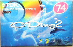 TDK�@�n�C�|�W�V�����@�J�Z�b�g�e�[�v�@CD2�|74R�@���y�p�@74���@�^�C�v2