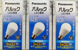 3�Z�b�g�@�p�i�\�j�b�N�@LED�d���@�������@40W�`�@LDA4D�|HS4�@�����F