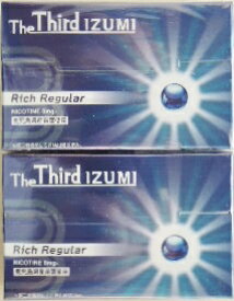 2個セット　The Third 　Izumi　誘導加熱式デバイス対応　茶葉ステック　リッチ　レギュラー