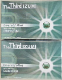 2個セット　The Third 　Izumi　誘導加熱式デバイス対応　茶葉ステック　エメラルド　ミント