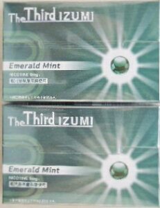 2個セット The Third  Izumi 誘導加熱式デバイス対応 茶葉ステック エメラルド ミント