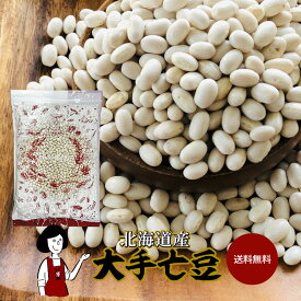 北海道産 大手亡豆／送料無料 チャック付 北海道産 白いんげん豆 乾燥豆 こわけや