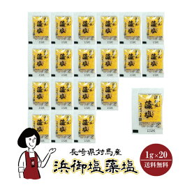 白松 浜御塩藻塩 1g／送料無料 小袋 使いきり 調味料 塩 ふり塩 藻塩 アウトドア お弁当 イベント 和食 洋食 肉料理 野菜料理 魚料理 BQQ 天ぷら 小分け テイクアウト こわけや