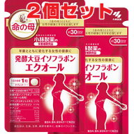 【2個セット】★メール便発送・送料無料★発酵大豆イソフラボンエクオール 30粒×2個