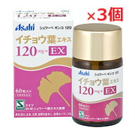 ★送料無料・3個セット★シュワーベギンコ120×3個（イチョウ葉エキス）60粒 【RCP】 【RCP】【コンビニ…