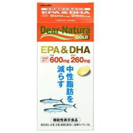 【3個セット】Dear-Natura・ディアナチュラゴールド EPA＆DHA 180粒入り（30日分）×3個 機能性表示食品 機能性関与成分：エイコサペンタエン酸（EPA）、ドコサヘキサエン酸（DHA)