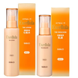 【化粧水・乳液セット】エクセルーラ ザ・ローション しっとり 145mL & エクセルーラ　ザ・エマルジョン しっとり 118mL　各1個【co-1】（4182・4205）