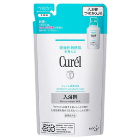 【メール便発送・送料無料】【医薬部外品】 花王 キュレル　入浴剤　つめかえ用　360ml