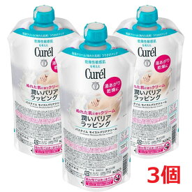 【3個】【医薬部外品】キュレル　バスタイム　モイストバリアクリーム　つけかえ用　310g×3個【co-1】
